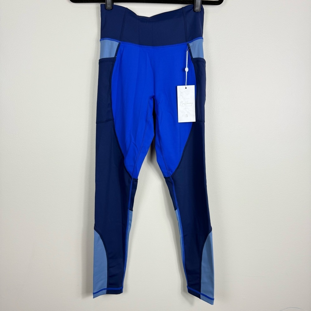 Medium BuffBunny Colorblock Blue Leggings